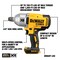 Dewalt 20V 3/4" Hog Ring Retention Pin DCF897B - alternate 2