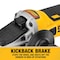 Dewalt 20V MAX XR Angle Grinder, Cordless, 4.5 in. Slide Switch with Kickback Brake DCG405B - alternate 2