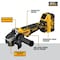 Dewalt FLEXVOLT Angle Grinder Kit, 60V MAX, 4.5" Wheel DCG418X1 - alternate 2