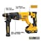 Dewalt 20V MAX SDS Rotary Hammer Kit + D-Handle, 1-1/8 in. DCH263R2 - alternate 3