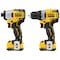 Dewalt Cordless CombInation Kit, 2 Tools, 12V DC DCK221F2 - alternate 5