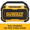 Dewalt Jobsite Bluetooth Speaker, 12.0V, Li-Ion DCR010 - alternate 3