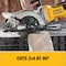 Dewalt Atomic 20V MAX Circular Saw 4-1/2" , Cordless DCS571B - alternate 5