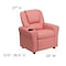 Flash Furniture Kids Recliner, 21-1/2" to 36-1/2" x 27", Upholstery Color: Pink DG-ULT-KID-PINK-GG - alternate 6