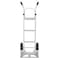 Vestil Silver 2 Handle Aluminum Hand Truck Hard Rubber Wheels 500 lb DHHT-500A-HR - alternate 4