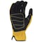 Dewalt Mechanics Gloves, Slip On Cuff, Yellow, L DPG222L - alternate 3