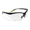 Dewalt Reinforcer, Safety Glasses, Anti-Scratch, Clear Lens, Black Frame, Full-Frame DPG58-1D - alternate 7