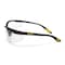 Dewalt Reinforcer, Safety Glasses, Anti-Scratch, Clear Lens, Black Frame, Full-Frame DPG58-1D - alternate 5
