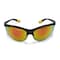 Dewalt Reinforcer, Safety Glasses, Anti-Scratch, Red Mirror Lens, Black Frame, Full-Frame DPG58-6D - alternate 5