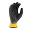 Dewalt Coated Gloves, Rubber, Textured, Palm, Yellow, XL DPG70XL - alternate 2