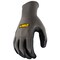 Dewalt Coated Gloves, Nitrile, Smooth, Palm, Gray, L DPG73L-3PK - alternate 2
