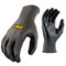 Dewalt Coated Gloves, Nitrile, Smooth, Palm, Gray, L DPG73L-3PK - alternate 1