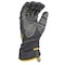 Radians Cold Protection Gloves, Water/Oil Resistant Palm, Fleece Liner Lining, Black, L DPG750L - alternate 3