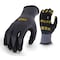 Dewalt Coated Gloves, Foam Nitrile, Palm, Gray, L DPG76L - alternate 1