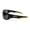 Radians Dominator, Safety Glasses, Anti-Fog, Gray Lens, Black / Yellow Frame, Full-Frame DPG94-2D - alternate 2