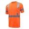Gss Safety Hi-Vis Short Sleeve T-Shirt, 100% Polyester Birdseye, Orange, 5XL 5008-5XL - alternate 2