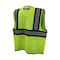 Dewalt Hi-Vis Economy Vest w/Contrasting Trim 4XL Class 2 , Zipper Closure 1 Mic Tab DSV221-4X - alternate 2
