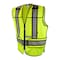Dewalt Hi-Vis Breakaway Adjustable Vest 4XL-6X Class 2 , Zip-N-Rip Closure 2 Mic Tab DSV421-4X/6X - alternate 1