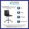 Flash Furniture Contemporary Chair, 18" to 23", Black DS-512B-BK-GG - alternate 5
