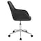 Flash Furniture Cortana Home and Office Mid-Back Chair, B DS-8012LB-BLK-GG - alternate 9