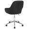 Flash Furniture Cortana Home and Office Mid-Back Chair, B DS-8012LB-BLK-GG - alternate 5