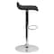 Flash Furniture Black Vinyl Barstool, Adj Height, Seat Height Range: 22-3/4" to 31-1/4" DS-801-CONT-BK-GG - alternate 9