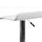 Flash Furniture White Vinyl Barstool, Adj Height DS-801-CONT-WH-GG - alternate 6