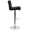 Flash Furniture Black Vinyl Barstool, Adj Height DS-8101B-BK-GG - alternate 7