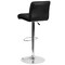 Flash Furniture Black Vinyl Barstool, Adj Height DS-8101B-BK-GG - alternate 4