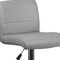 Flash Furniture Gray Vinyl Barstool, Adj Height DS-8101B-GY-GG - alternate 7