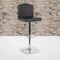 Flash Furniture Black Leather Barstool DS-8111-BLK-GG - alternate 1