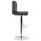 Flash Furniture Black Leather Barstool DS-8111-BLK-GG - alternate 5