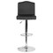 Flash Furniture Black Leather Barstool DS-8111-BLK-GG - alternate 6