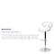 Flash Furniture White Vinyl Barstool, Adj Height DS-815-WH-GG - alternate 6