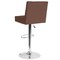 Flash Furniture Chair, Ravello, Adj Barstool, Brown Fabric DS-8411-BRN-F-GG - alternate 5