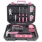 Apollo Tools Household Tool Kit, 65 Pieces, Pink DT0001P - alternate 1