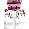 Apollo Tools 201 Piece Household Tool Kit in a Soft-Sided Tool Bag- Pink DT0020P - alternate 4