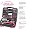 Apollo Tools 135 Piece Household Tool Kit - Pink DT0773N1 - alternate 4