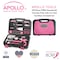 Apollo Tools 135 Piece Household Tool Kit - Pink DT0773N1 - alternate 6