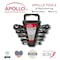 Apollo Tools 5 Piece Ratcheting Wrench Set-Metric DT1213 - alternate 5