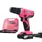 Apollo Tools 10.8 V Lithium-Ion Cordless Drill with 30 Piece Accessory Set DT4937P - alternate 1