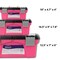 Apollo Tools 3 Piece Tool Box - Pink DT5005P - alternate 7
