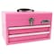 Apollo Tools Tool Box, Metal, Pink, 14 in W DT5010P - alternate 1