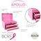 Apollo Tools Tool Box, Metal, Pink, 14 in W DT5010P - alternate 3
