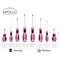 Apollo Tools Screwdriver Set, Pink, 8 Pieces DT5018P - alternate 4