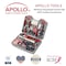 Apollo Tools 144 Piece Household Tool Kit with 4.8V Cordless Screwdriver DT8422 - alternate 6