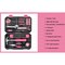 Apollo Tools Household Tool Kit, 39 Pieces, Pink DT9711P - alternate 2
