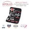 Apollo Tools 56 Piece Auto Tool Set In Zipper Case- Metric DT9775 - alternate 3
