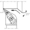 Kyocera Turning Toolholder, DVPNL 2525M16 DVPNL2525M16 - alternate 3