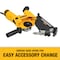 Dewalt 4-1/2 in. / 5 in. Cutting Grinder Dust Shroud Tool Kit DWE46123 - alternate 2
